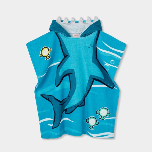 Poncho de bain Requin