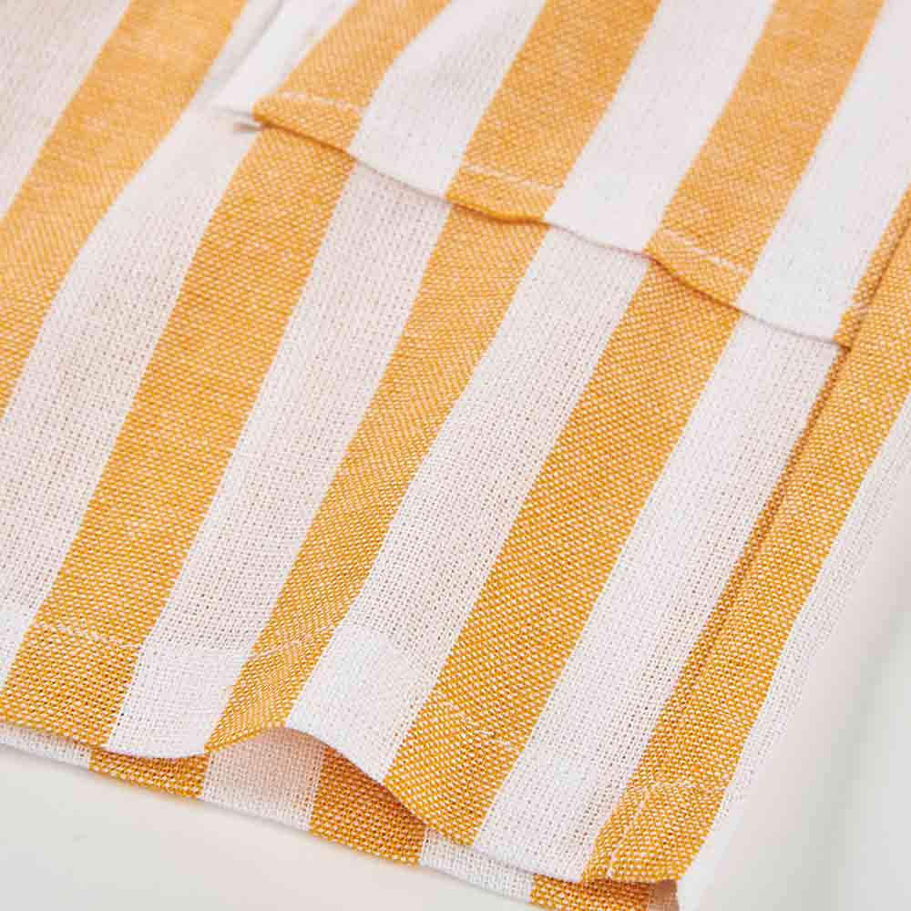 Short en lin à rayures – Image 3