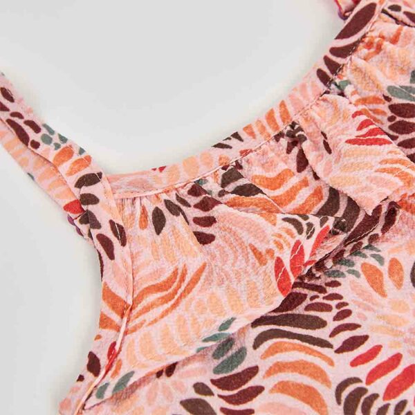 Printed strappy top