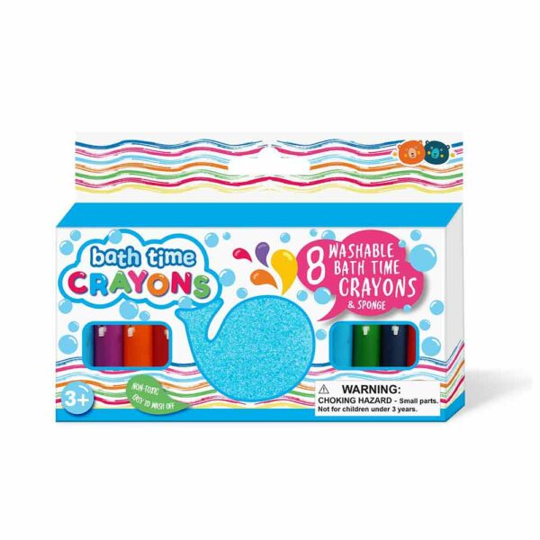 Crayons de bain lavables