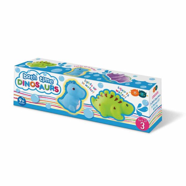 Jouets de bain dinaosaures (x3)