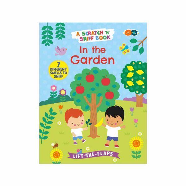 Livre Scratch and Sniff jardin
