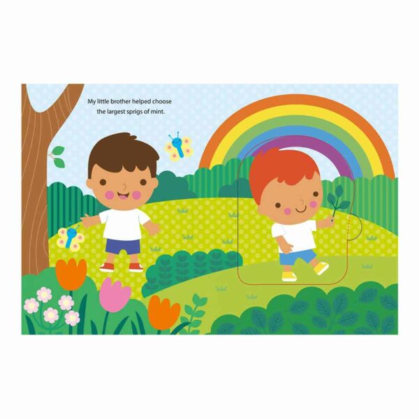 Livre Scratch and Sniff jardin