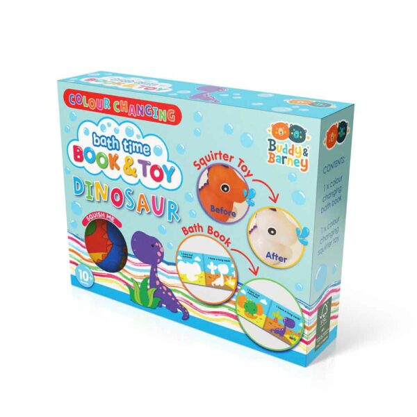 Livre de bain Magic colour Dinosaure