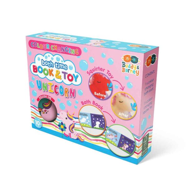 Livre de bain Magic colour Licorne