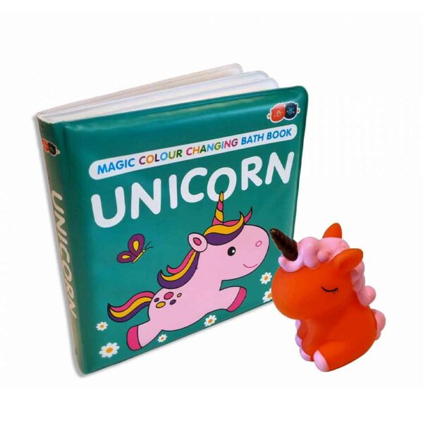 Livre de bain Magic colour Licorne