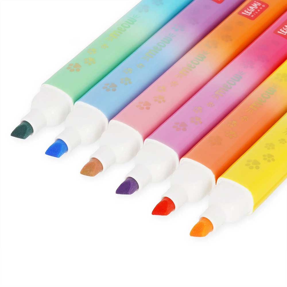 Set of 6 double-tipped highlighters - Image 3