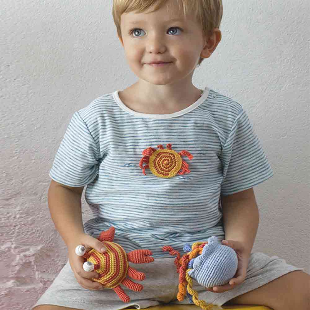 Hochet Crochet Crab – Image 2