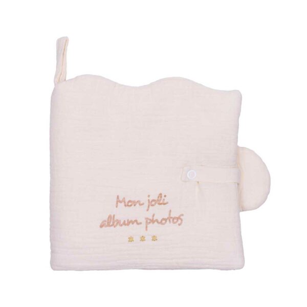 Livre album photos nuage ivoire