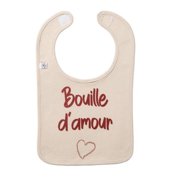 Bavoir Bouille d'amour