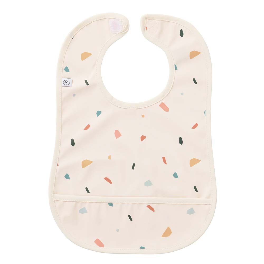 Bavoir imperméable terrazzo