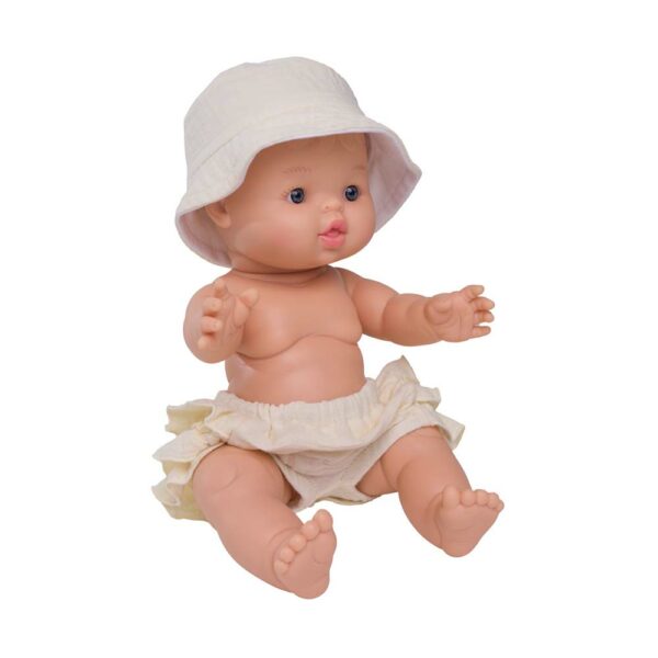 Bob poupée gaze écru