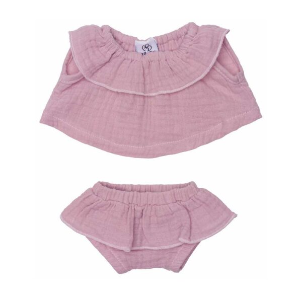 Ensemble poupée gaze pétale