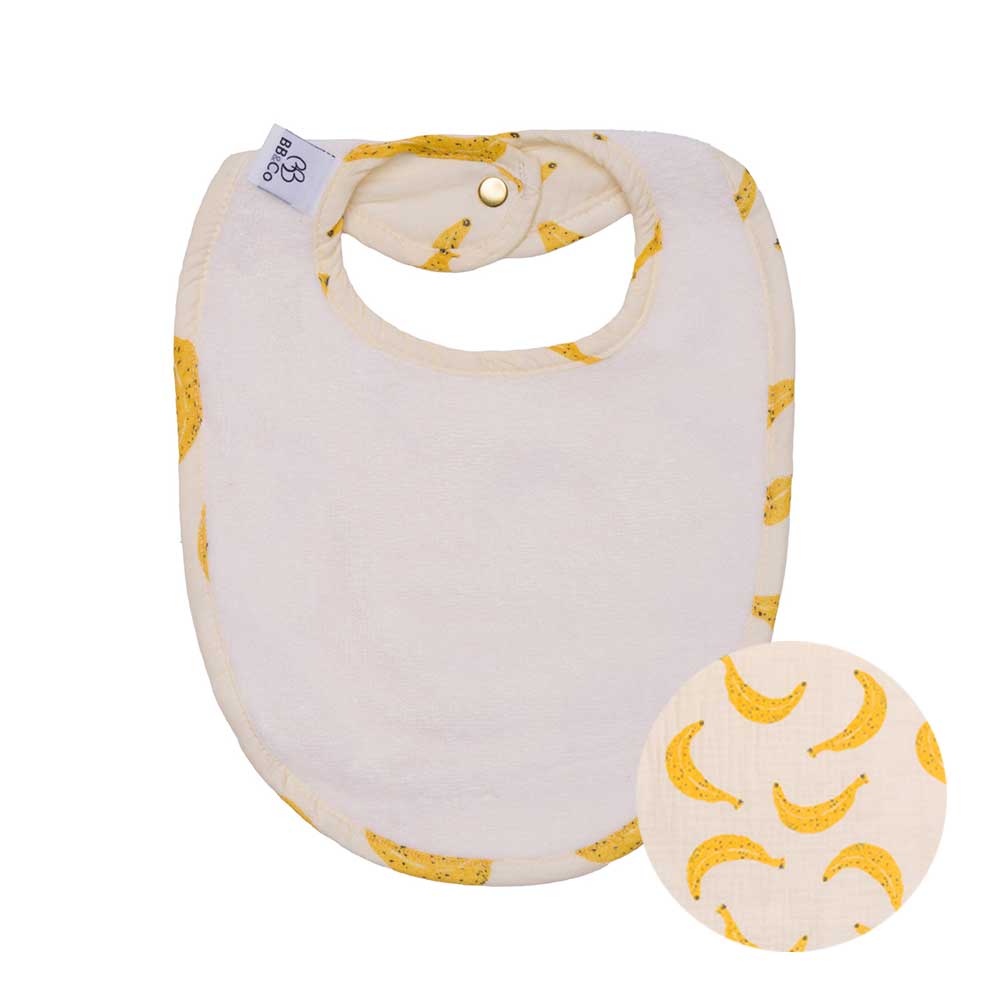 Large reversible banana bib