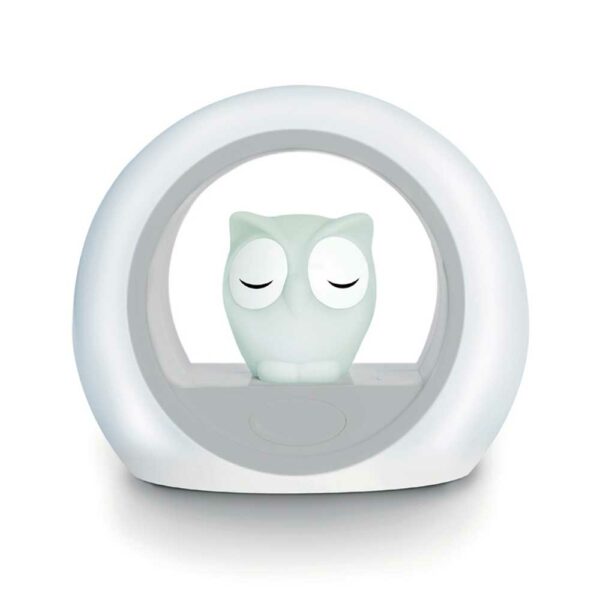 Lou the Owl Night Light - Grey