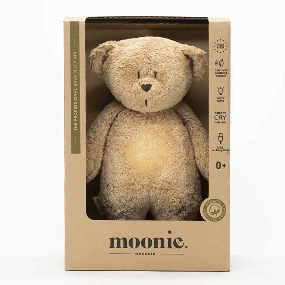 Moonie Bear with Organic Cappuccino Sound and Light - Image 4