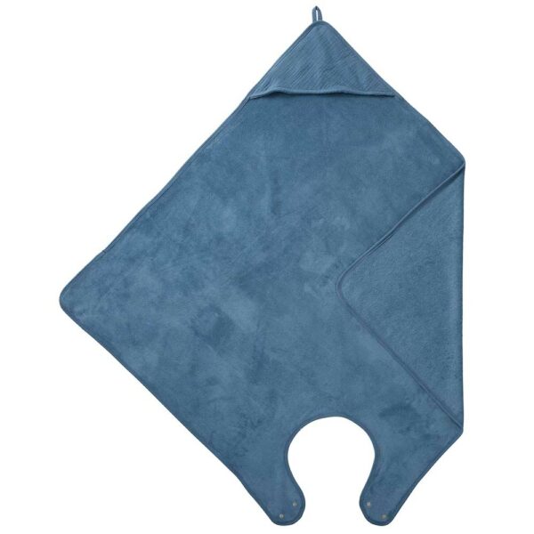 Cape de bain tablier pierre bleue