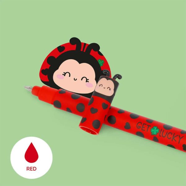 Ladybug Erasable Gel Ink Pen