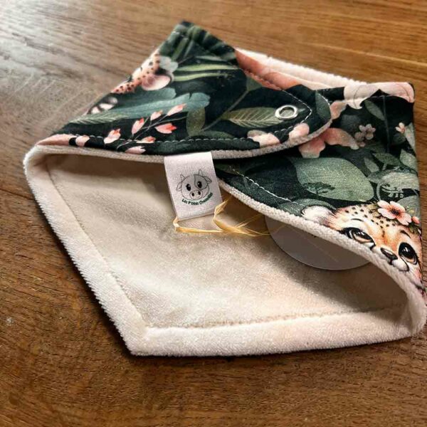 Bavoir bandana Guépard