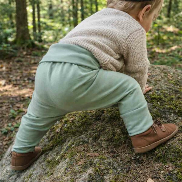 Sarouel évolutif vert pastel