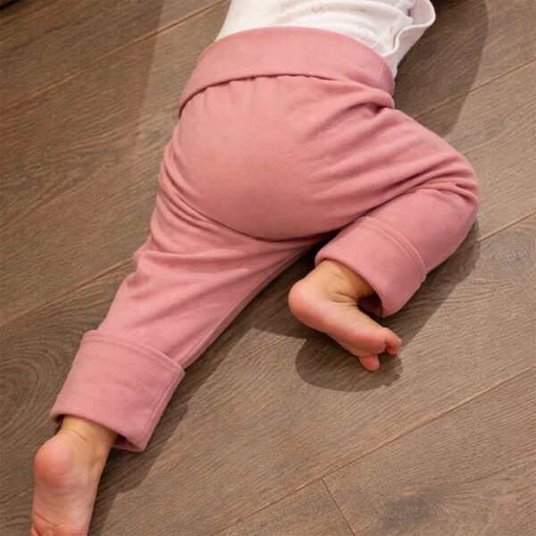 Sarouel évolutif vieux rose