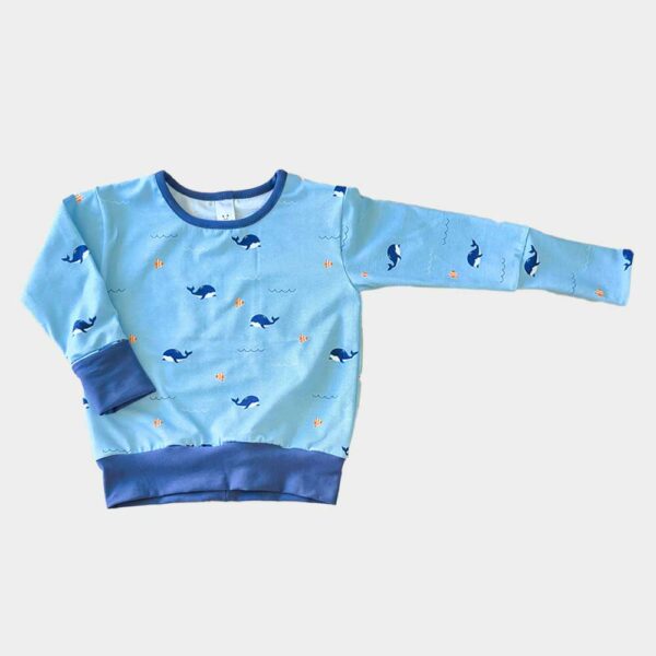 Pull évolutif Baleine