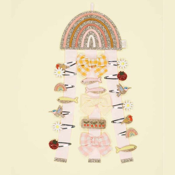 Ruby the Robin Hair Clips (Pair)