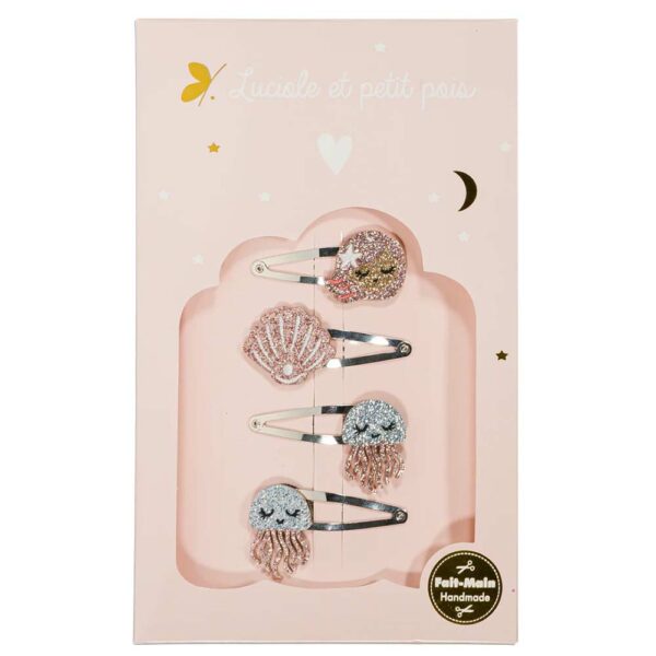 Ocean Love Hair Clips Set