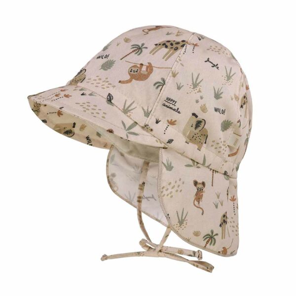 Chapeau bébé protège-nuque