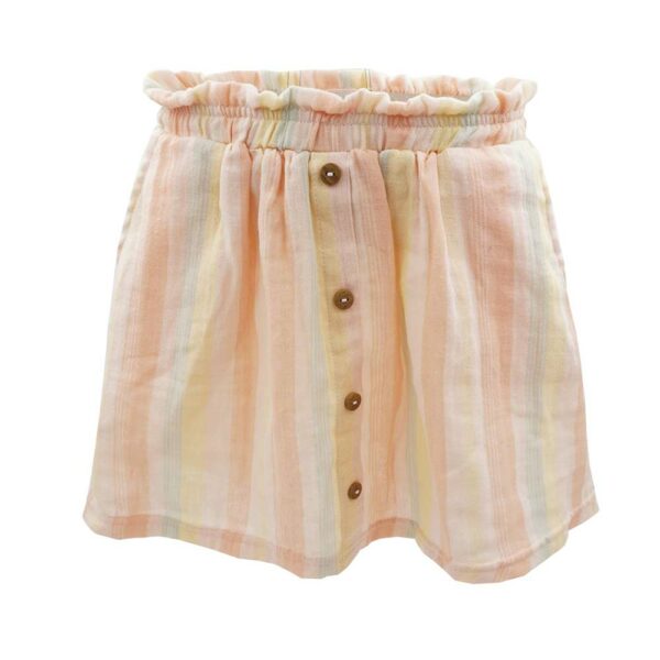 Jupe en lange multicolore