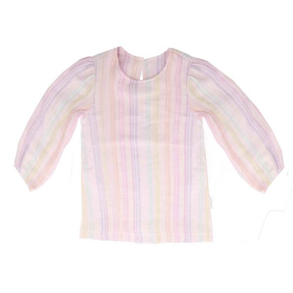 Girls' tunic in multicolored swaddling