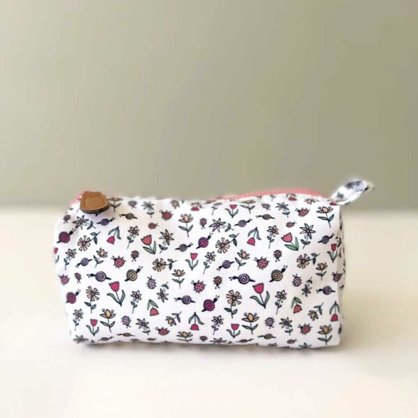 Floral pencil case