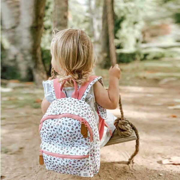 Mini Floral backpack