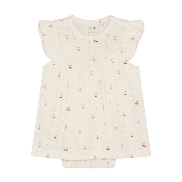 Pointelle bodysuit dress