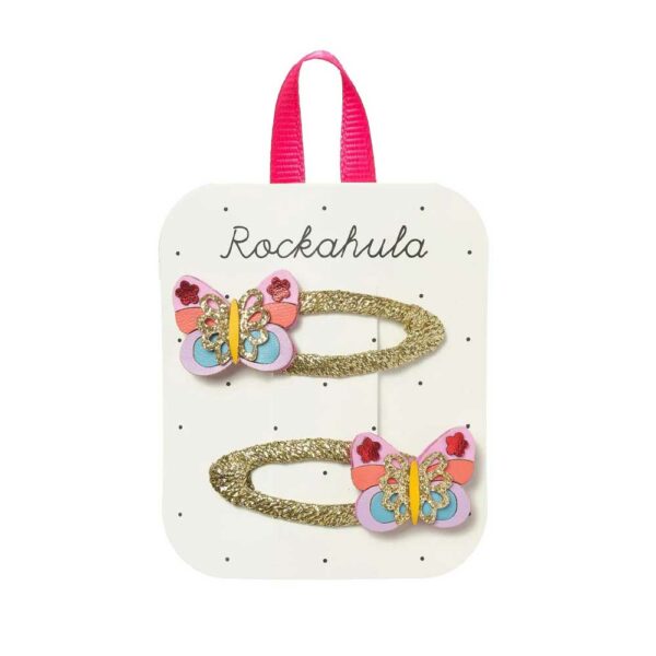 Barrettes Carnival Butterfly Clips