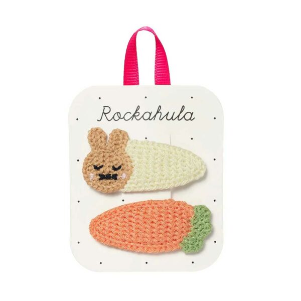 Barrettes Crochet Bunny Hair Clips