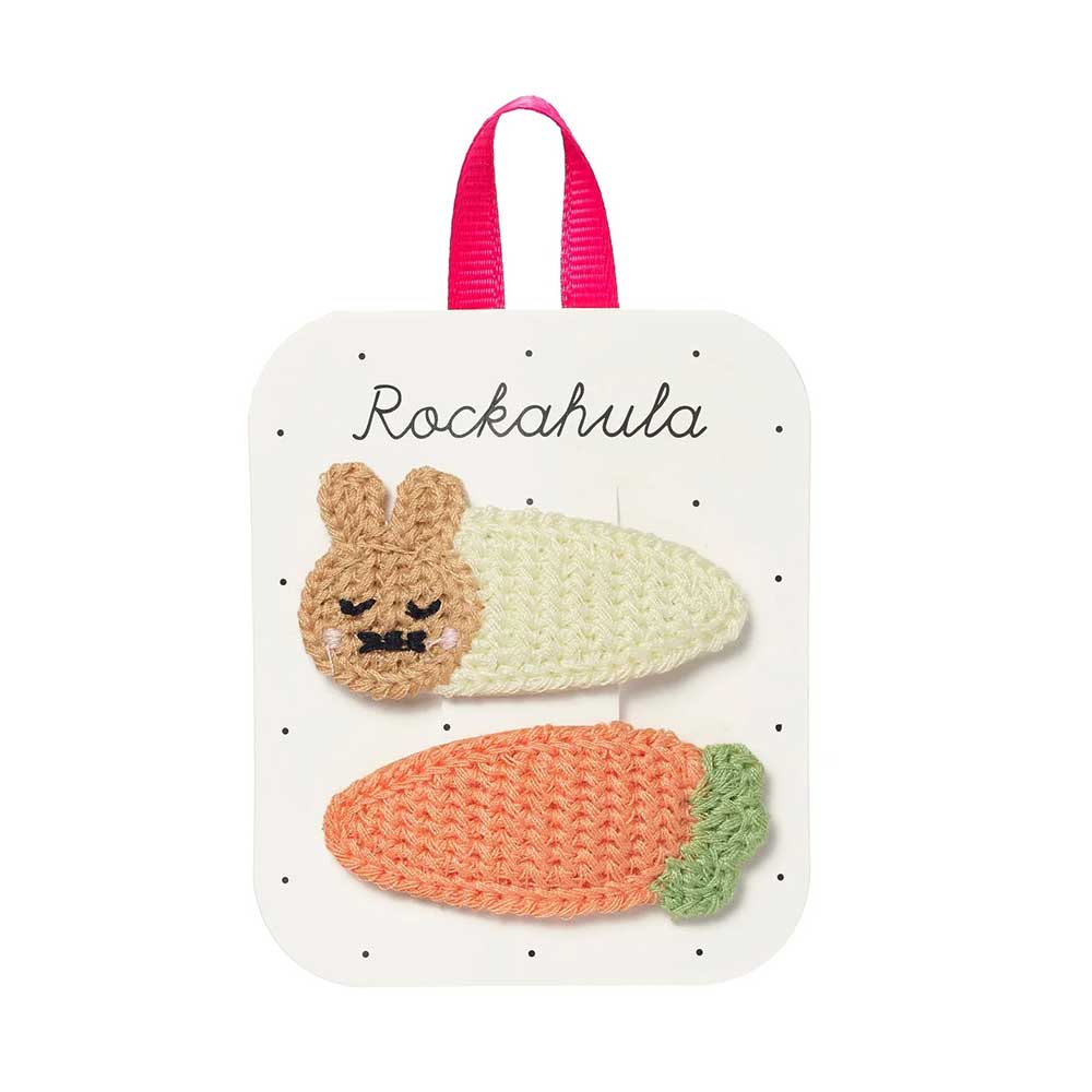 Barrettes Crochet Bunny Hair Clips