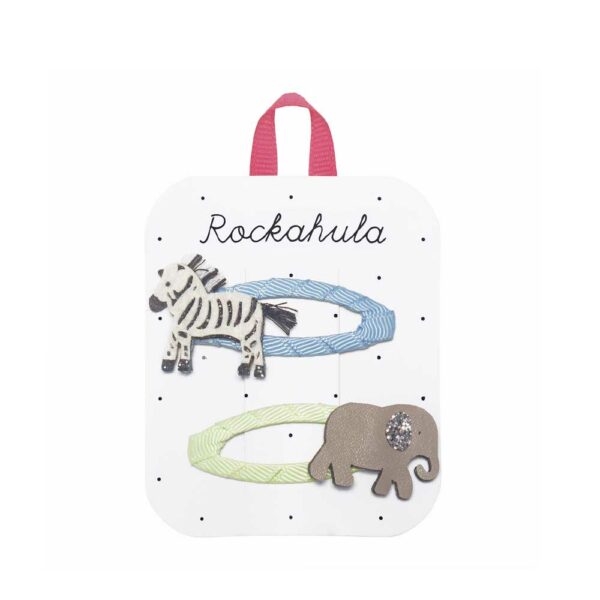 Barrettes Safari Friends Clips