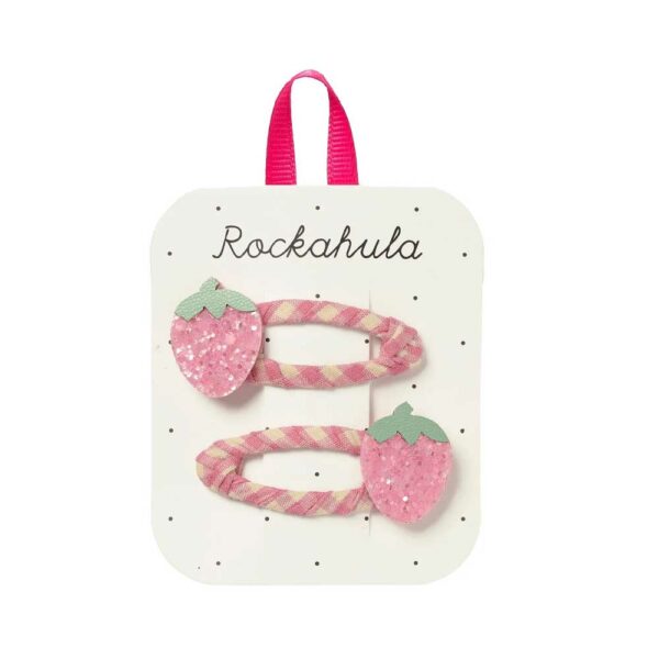 Barrettes Strawberry Fields Clips