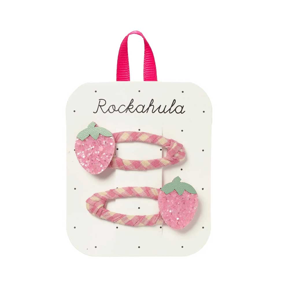 Barrettes Strawberry Fields Clips