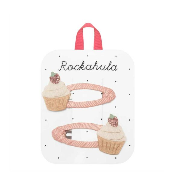 Barrettes Strawberry Shortcake Clips