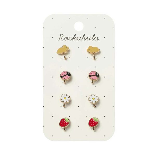 Boucles d'oreilles clip Spring Garden
