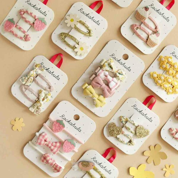 Barrettes Strawberry Shortcake Clips