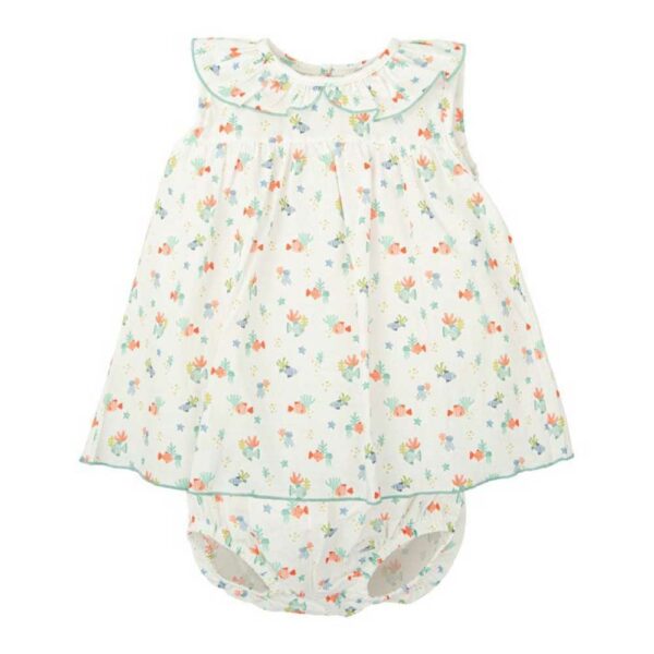 Baby dress + sea bloomers