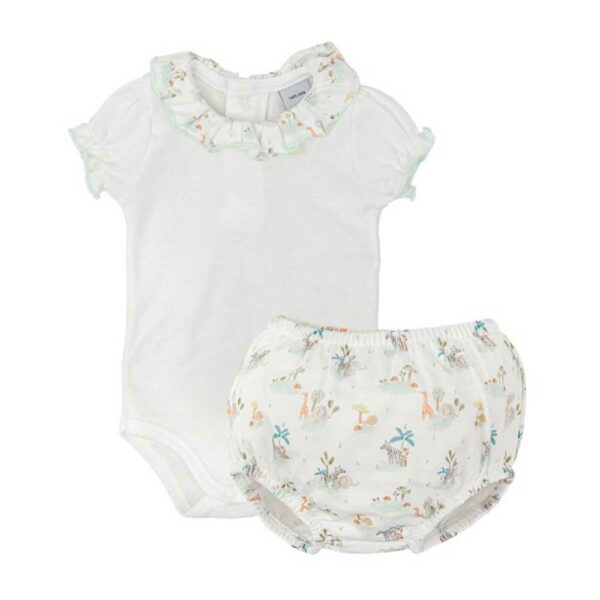 Bodysuit + jungle bloomer set