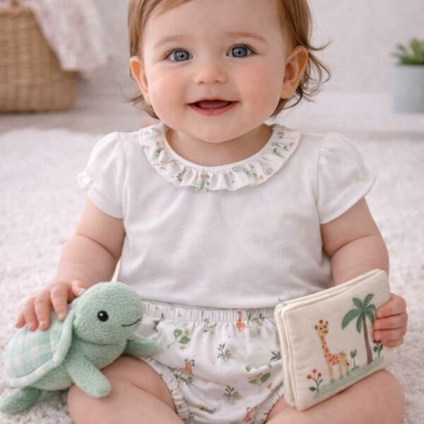 Bodysuit + jungle bloomer set