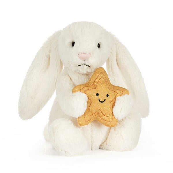 Cream Bunny with Star