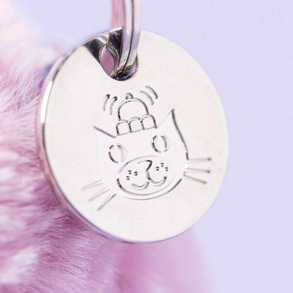 Thistlepop Blossom Bunny Bag Charm