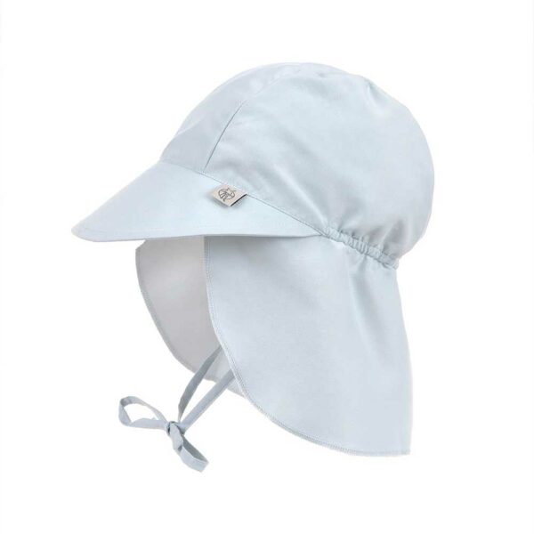 Casquette protège-nuque anti-UV bleu