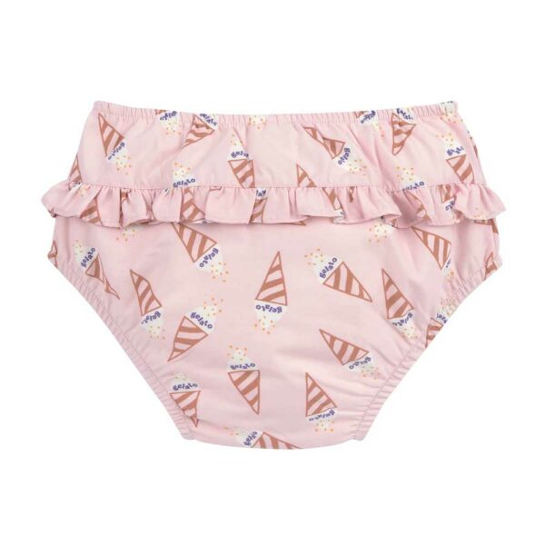 Ice Cream Anti-UV Diaper Swimsuit